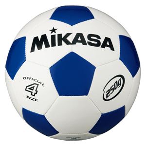 MIKASA（ミカサ）サッカーボール 軽量球4号 ホワイト×ブルー 【SVC403WB】