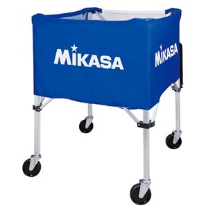 MIKASA（ミカサ）器具 ボールカゴ 屋外用（フレーム・幕体・キャリーケース3点セット） ブルー 【BCSPHL】