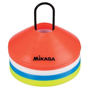 MIKASA（ミカサ）器具 マーカーコーン（4色×10枚セット） 【CO40MINI】