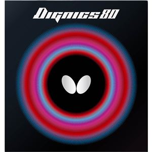 Butterfly（バタフライ） ハイテンション裏ラバー DIGNICS 80 ディグニクス80 レッド 厚