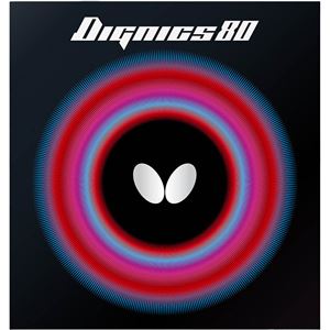 Butterfly（バタフライ） ハイテンション裏ラバー DIGNICS 80 ディグニクス80 ブラック 厚