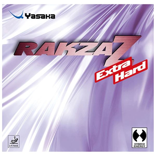 Yasaka（ヤサカ） ハイブリッド裏ソフトラバー RAKZA Z Extra Hard ラクザZ エクストラハード 黒 TA（特厚）