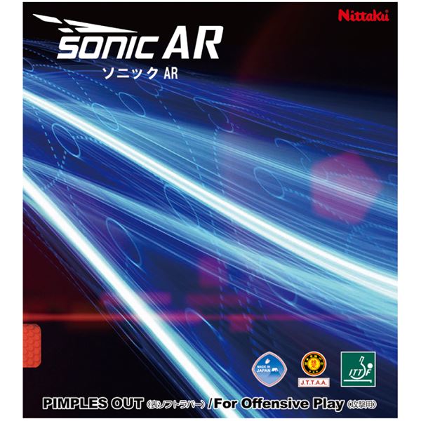 Nittaku（ニッタク） エネルギー集約型表ソフトラバー SONIC AR ソニック ARレッドMAX