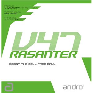 andro（アンドロ） テンションラバー RASANTER V47 ラザンター ブイ47黒2.0