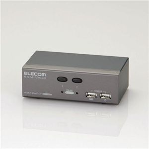 ELECOM(エレコム) パソコン切替器 KVM-NVU2 商品写真