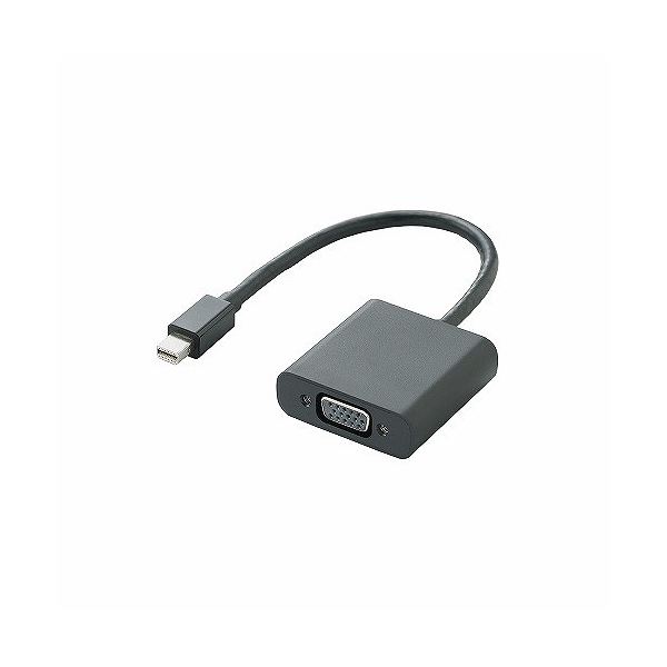 ELECOM（エレコム） Mini DisplayPort-VGA変換アダプタ AD-MDPVGABK