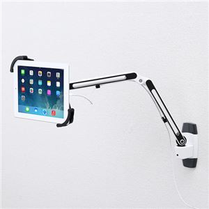 サンワサプライ　7～11インチ対応iPad・タブレット用アーム(壁面用)　CR-LATAB11 商品写真