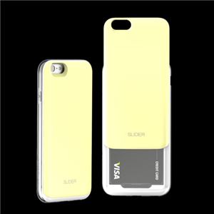 セブンシーズ・パスタ iPhone6用スロットル式保護ケース SLIDER イエロー　SLIYE 商品写真