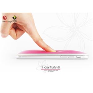 セブンシーズ・パスタ iPhone6用香り付き保護ケース Aroma(アロマ) case Floral fruity Pink　ACFP 商品写真2