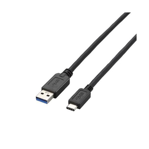 エレコム USB3.1ケーブル（A-TypeC） USB3-AC20BK