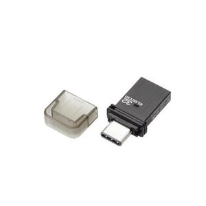 エレコム USBメモリ/USB3.0対応/Type-C/32GB/ブラック MF-CAU3132GBK 商品写真
