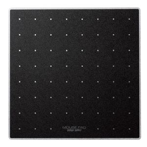 (まとめ)サンワサプライ 光反射マウスパッド(ブラック・小型) MPD-OP36BK【×5セット】 商品写真