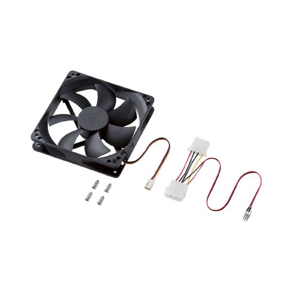 （まとめ）サンワサプライ 120mmケース用ファン TK-FAN5【×3セット】