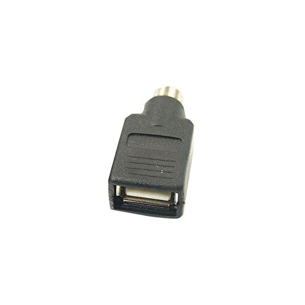 （まとめ）変換名人 USB→PS2（マウスA） USB-PS2MA【×20セット】