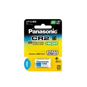 (まとめ)パナソニック カメラ用リチウム電池 CR-2W【×5セット】 商品写真