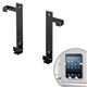 （まとめ）サンワサプライ iPad・タブレットホルダー MR-TABST9BK【×2セット】 - 縮小画像1