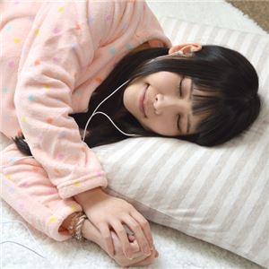 (まとめ)サンコー 寝ながら使える快適イヤフォン SILICN53【×3セット】 商品写真5