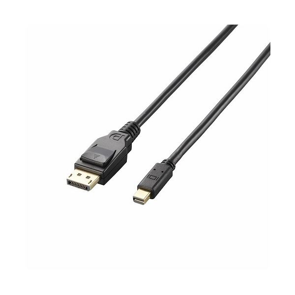 (まとめ)エレコム DisplayPort(TM)ケーブル CAC-DPM1210BK【×2セット】