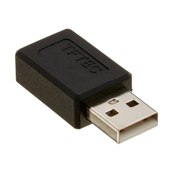 (まとめ)変換名人 変換プラグ USB A(オス)→microUSB(メス) USBAA-MCB【×20セット】