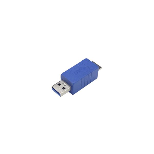 (まとめ)変換名人 変換プラグ USB3.0 A(オス)-micro(オス) USB3AA-MCA【×10セット】