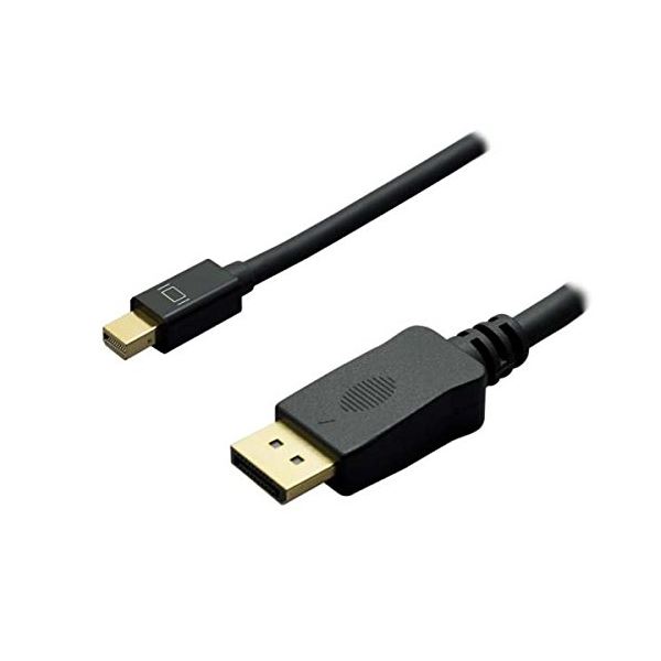 （まとめ）MCO 4K対応miniDisplayPort-DPケーブル 2m ブラック DPC-4KDP20／BK【×2セット】