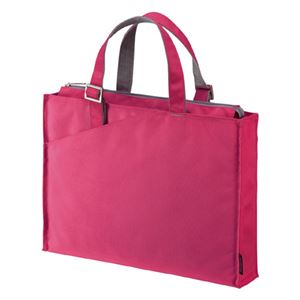 (まとめ)サンワサプライ カジュアルPCバッグ(16.4ワイド対応、ピンク) BAG-CA4P【×2セット】 商品写真