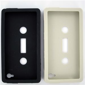 (まとめ)サンコー iPhone4カセット型ケース(ホワイト) AKIBA192【×10セット】 商品写真2