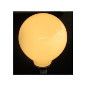 (まとめ)YAZAWA ボール電球40W形ホワイト GW100V38W95【×10セット】 商品写真2