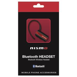 (まとめ)NISSAN 公式ライセンス品 NISMO BLUETOOTH WIRELESS HEADSET RED NMBT-A1RB【×2セット】 商品写真