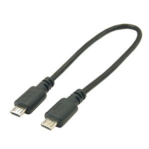 (まとめ)変換名人 USBケーブル20cm microHOST to microHOST USBMCH-MCH20【×10セット】 商品写真