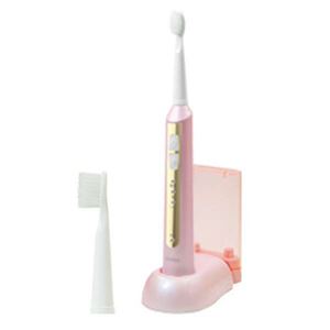(まとめ)DRETEC 音波式電動歯ブラシ 高速振動と選べる振動モードでしっかり磨ける ピンク TB-500PK【×2セット】 商品写真