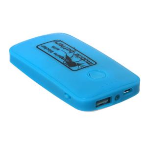 (まとめ)サンコー 蚊よけ付きモバイルバッテリー ブルー USBTMQ5B【×2セット】 商品写真1
