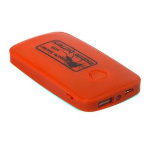 (まとめ)サンコー 蚊よけ付きモバイルバッテリー オレンジ USBTMQ5R【×2セット】 商品写真1