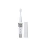 (まとめ)ツインバード 音波振動式USB充電歯ブラシ パールホワイト BD-2756PW【×2セット】