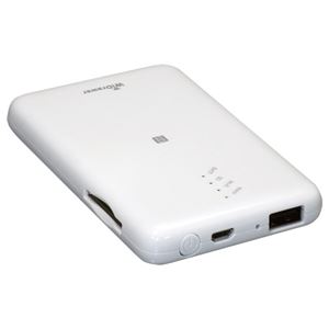 ラトックシステム Wi-Fi SDカードリーダー (スマホ充電機能付) REX-WIFISD1H 商品写真