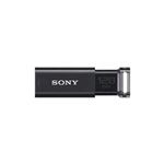 ソニー USB3.0対応 USBメモリー ポケットビット 128GB（ブラック） USM128GU-B