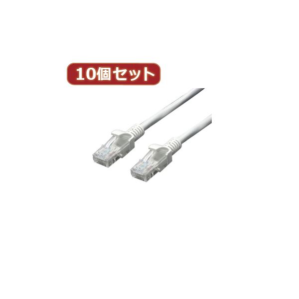 変換名人 10個セット LANケーブル CAT5 30m LAN5-CA3000X10