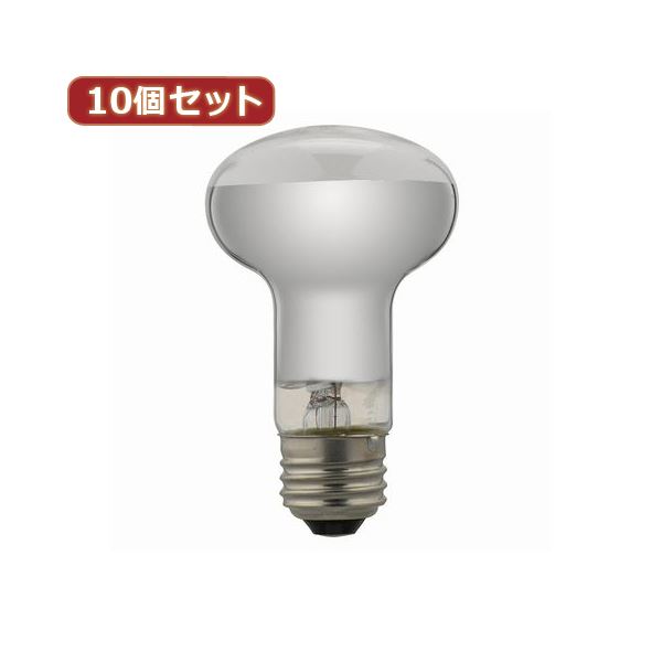 YAZAWA 10個セット レフ形白熱ランプ RF100V38WX10