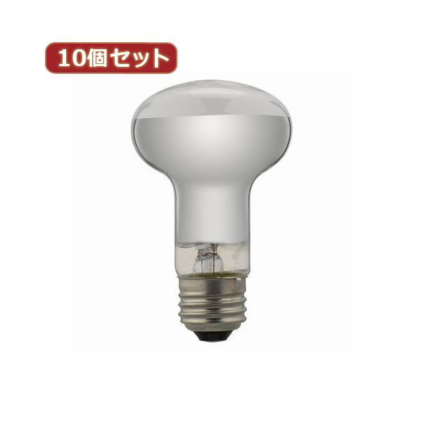 YAZAWA 10個セット レフ形白熱ランプ RF100V57WX10