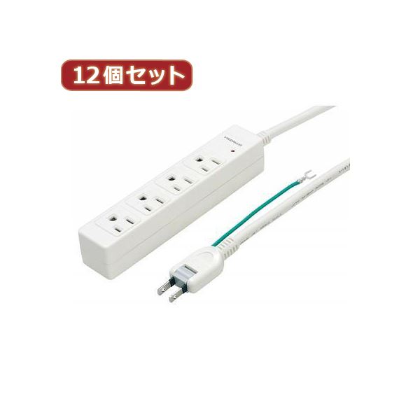 YAZAWA 12個セット 3Pマグネットタップ Y02JKP402WHX12