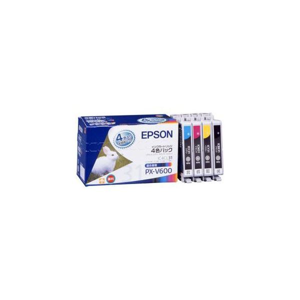 EPSON 純正 インクカートリッジ 4色パック IC4CL31