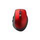 BUFFALO バッファロー BSMBB500SRD PremiumFitマウス Bluetooth3.0／BlueLED光学式／静音／5ボタン／横スクロール／Sサイズ レッド - 縮小画像1