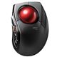 エレコム トラックボールマウス／人差指／8ボタン／チルト機能／有線／無線／Bluetooth／1000万回耐久／ブラック M-DPT1MRBK - 縮小画像1