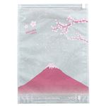 （まとめ）ラッキーシップ らくらく圧縮袋 SAKURA JAPAN赤富士 2枚セット 811573【×5セット】