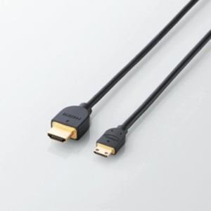 5個セット エレコム イーサネット対応HDMI-Miniケーブル（A-C） DH-HD14EM15BKX5