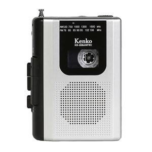 ケンコー・トキナー AM/FM ラジオカセットレコーダー KR-008AWFRC - 拡大画像