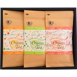 （まとめ）茶師六段の作った有機栽培茶詰合せ C1008049【×2セット】 - 拡大画像
