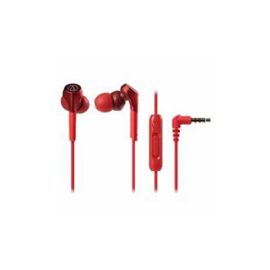 Audio-Technica ハイレゾ音源対応 スマートフォン用イヤホン レッド ATH-CKS550XiS-RD