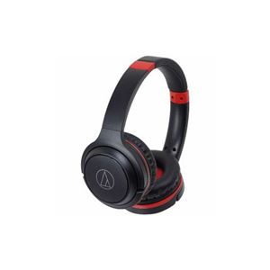 Audio-Technica Bluetooth対応ヘッドセット ブラックレッド ATH-S200BT-BRD