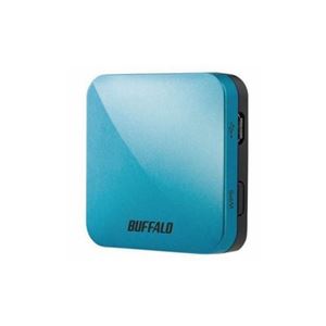 BUFFALO Wi-Fiルーター WMR-433W2シリーズ ターコイズブルー WMR-433W2-TB